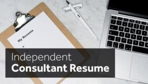 Read more about the article independent business consultant resume